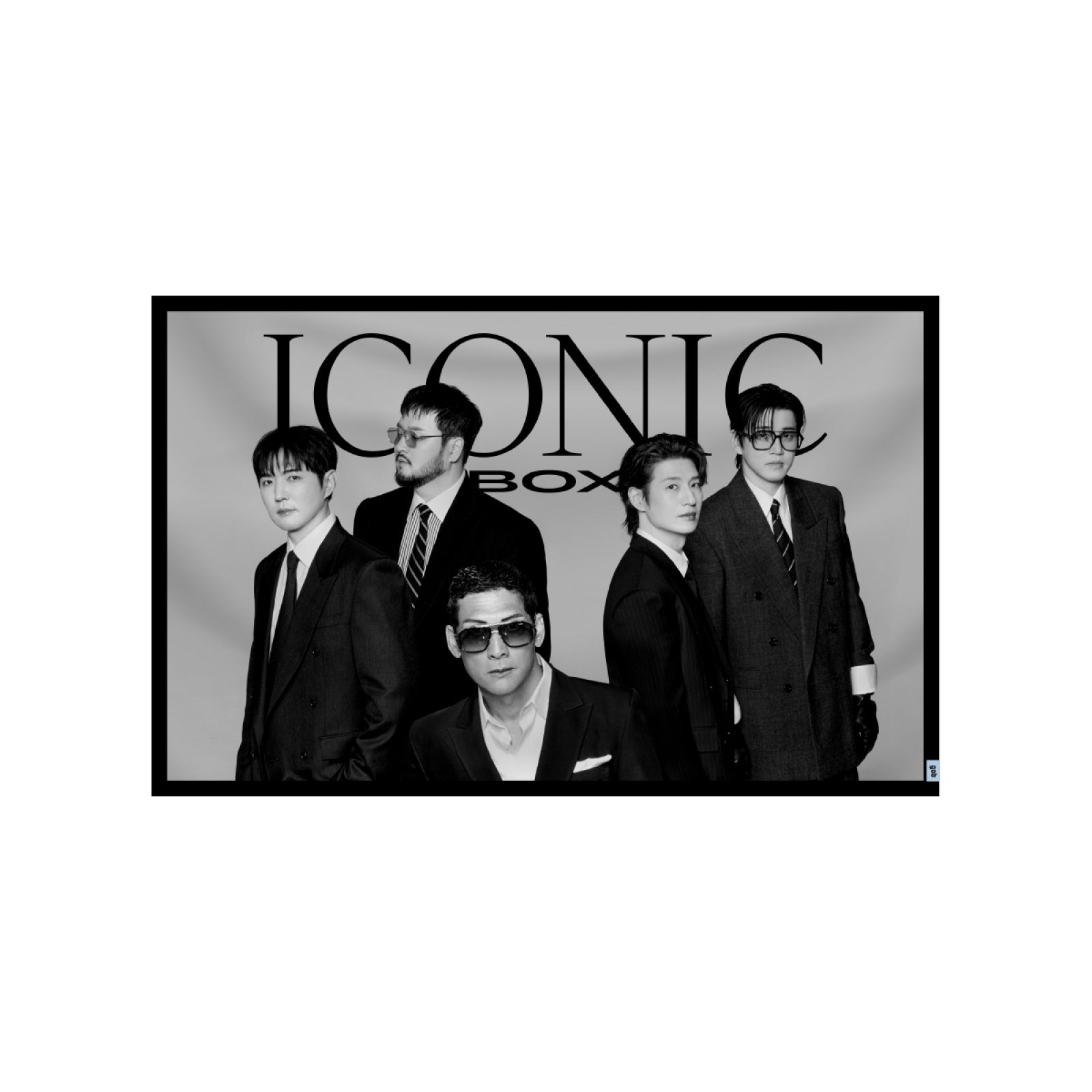 [11/28 Release] god - 13 Chiffon Fabric Poster / 2025 god CONCERT [ICONIC BOX] OFFICIAL MD