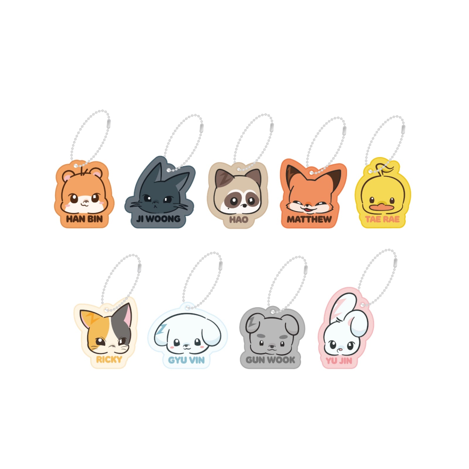 ZEROBASEONE - Random Soft Keyring / 2024 ZEROBASEONE THE FIRST TOUR [TIMELESS WORLD] OFFICIAL MD