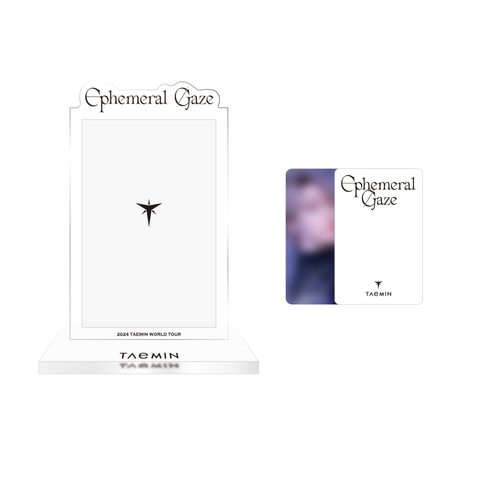 TAEMIN - 06 Photocard Stand / 2024 TAEMIN WORLD TOUR [Ephemeral Gaze] OFFICIAL MD
