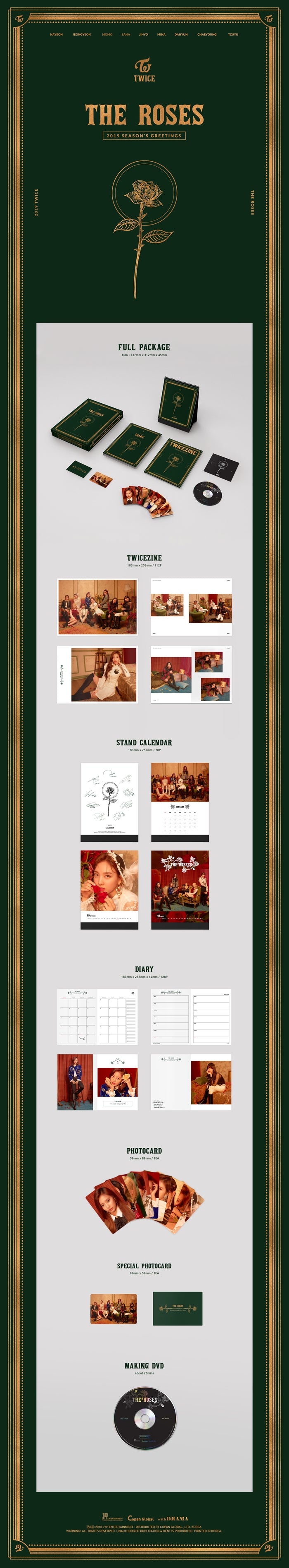 TWICE - 2019 Season's Greetings