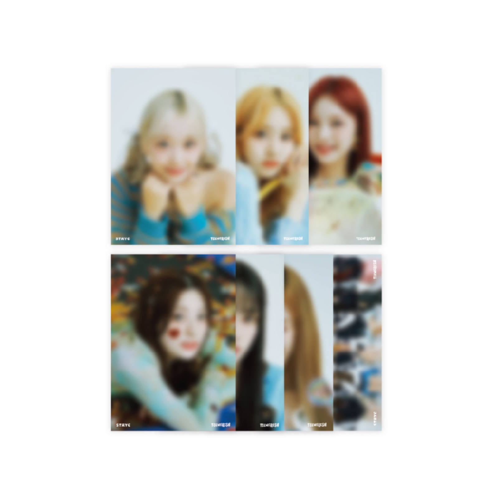 STAYC - 04 Mini Poster Set / STAYC 1ST WORLD TOUR [TEENFRESH] OFFICIAL MD
