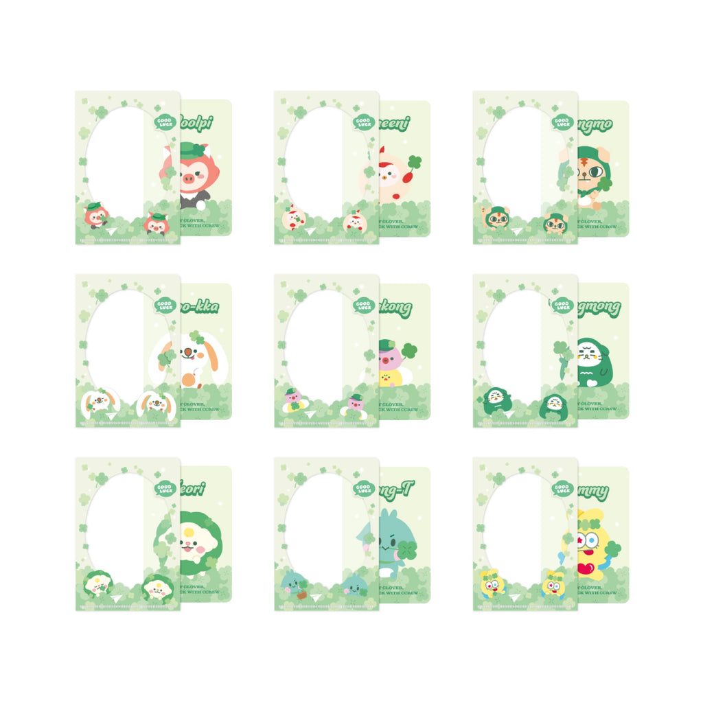 CRAVITY - 03 CCREW Mini ID Holder & Photo Card Set / 2025 CRAVITY CHARACTER [LUCKY CCREW] OFFICIAL MD