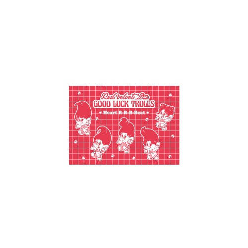 Red Velvet - 08 Epoxy Postcard / Loves GOOD LUCK TROLLS