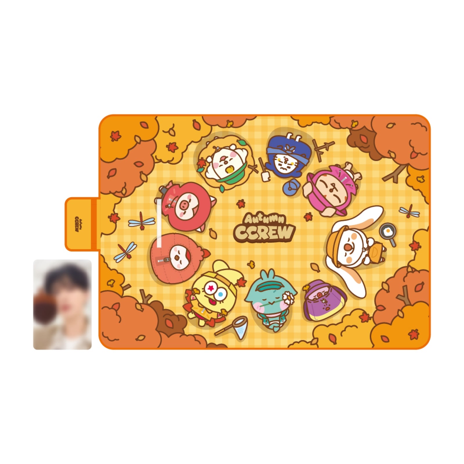 CRAVITY - 08 CCREW Picnic Mat / 2024 CRAVITY CHARACTER [AUTUMN CCREW] POP-UP STORE OFFICIAL MD