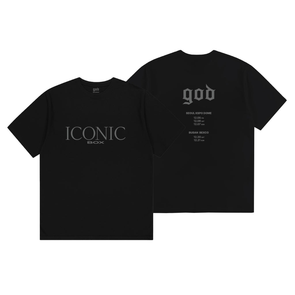 [11/28 Release] god - 05 T-shirt / 2025 god CONCERT [ICONIC BOX] OFFICIAL MD