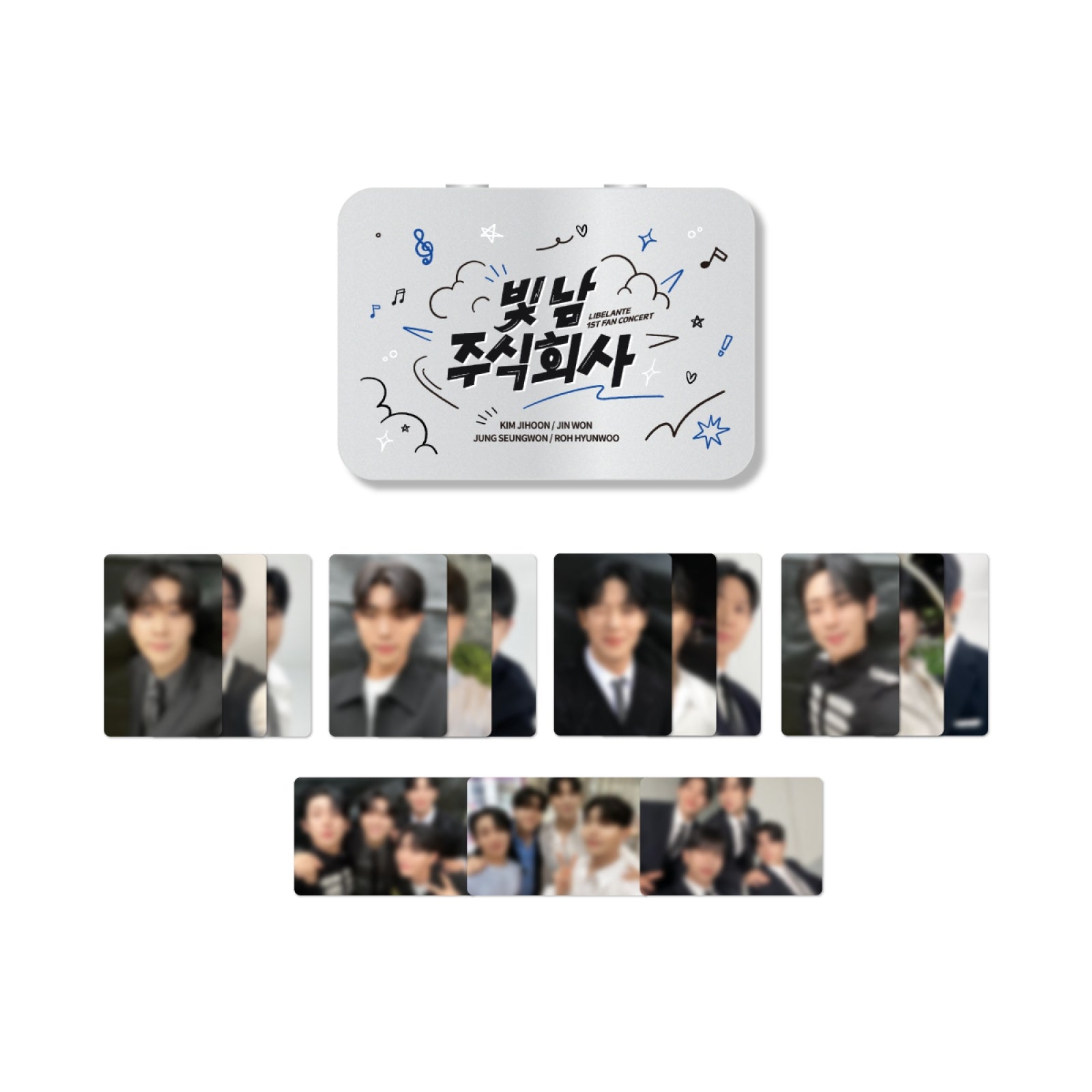 LIBELANTE - 04 Tin Case + Photo Card Set / LIBELANTE 1ST FAN CONCERT [Bitnam Corporation]
