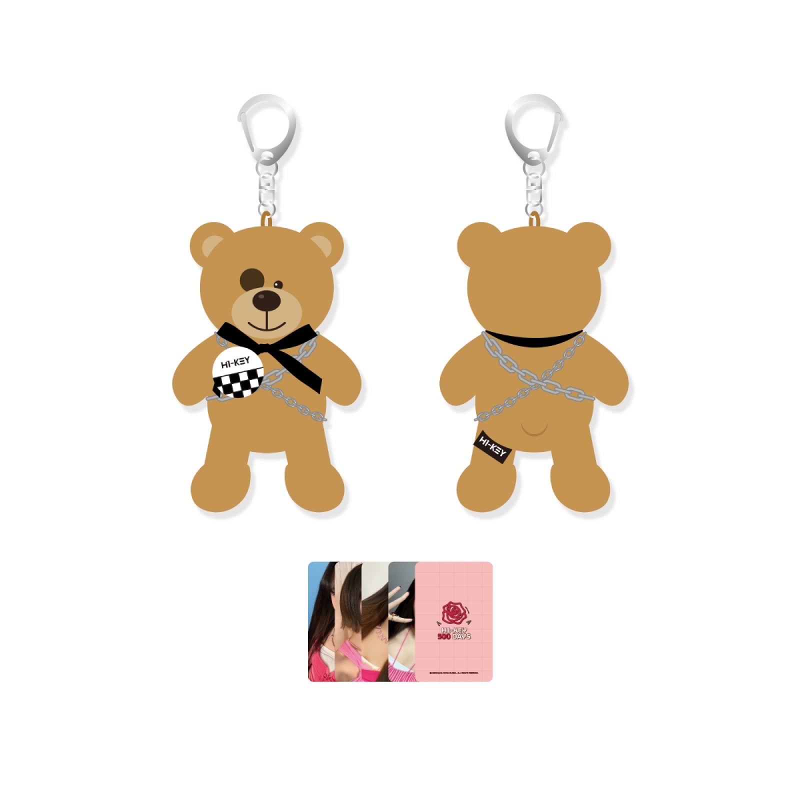 H1-KEY - 04 BENIKEU Plush Doll Keyring / H1-KEY 500 DAYS POP-UP STORE MD