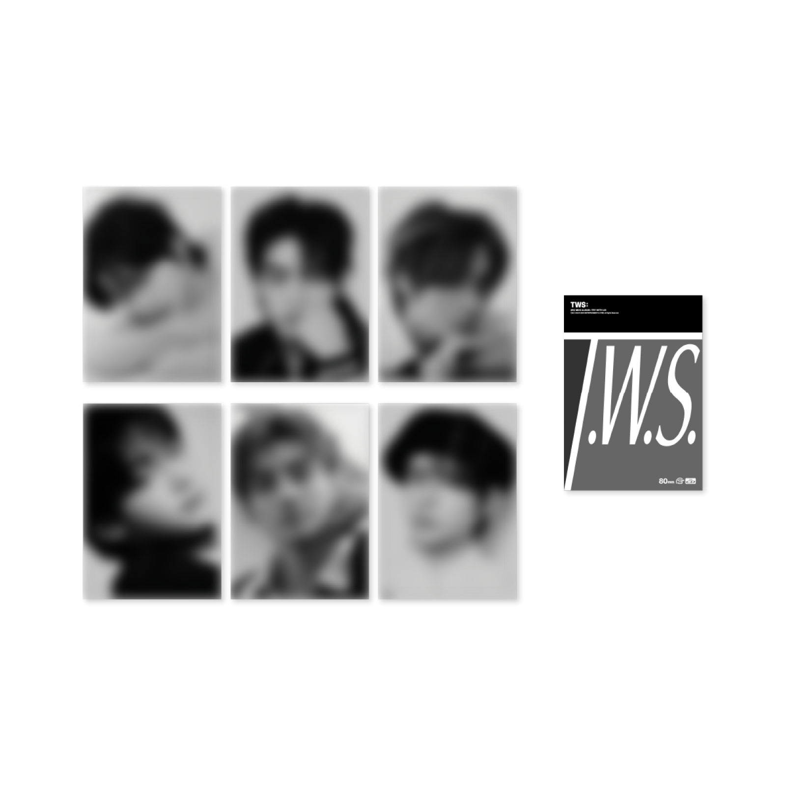 TWS - 08 A4 Photo Set / 3RD MINI ALBUM [TRY WITH US] POP-UP MD