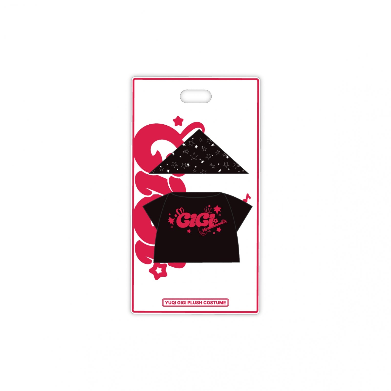 YUQI - 07 GIGI 18CM Doll Costume (Bandana+T-shirt) / 1st Single Album [Motivation] POP-UP MD