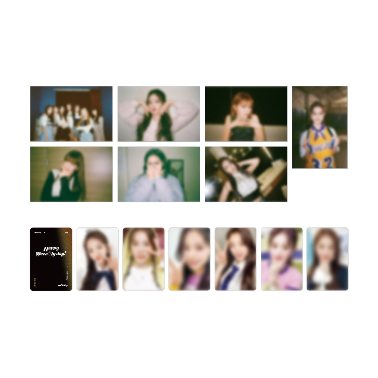 Weeekly - 02 Photo Print & Photocard Set / 2022 Happy Weee2ly day!