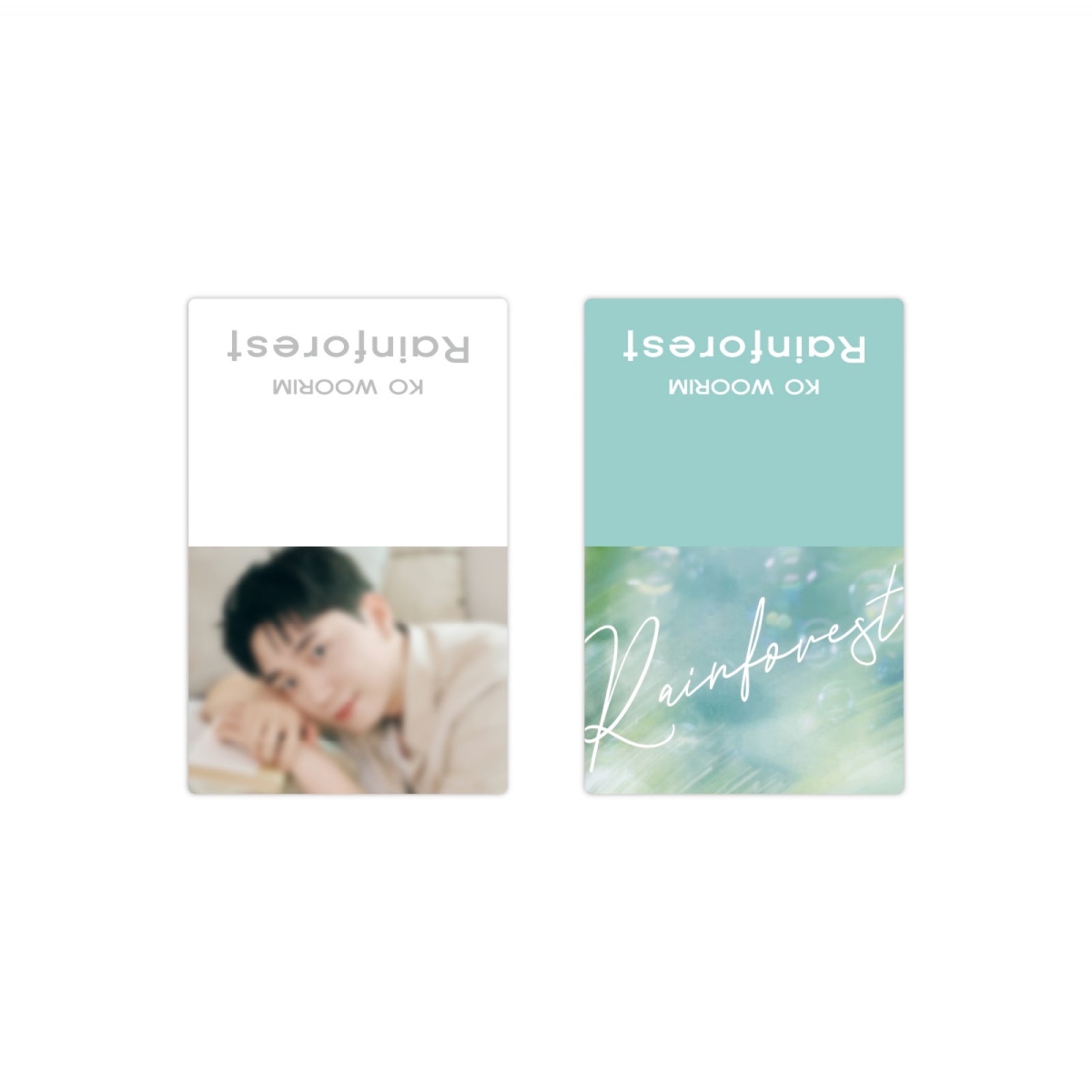 KO WOORIM - 04 Bookmark Set / KO WOORIM FANMEETING [Rainforest] OFFICIAL MD