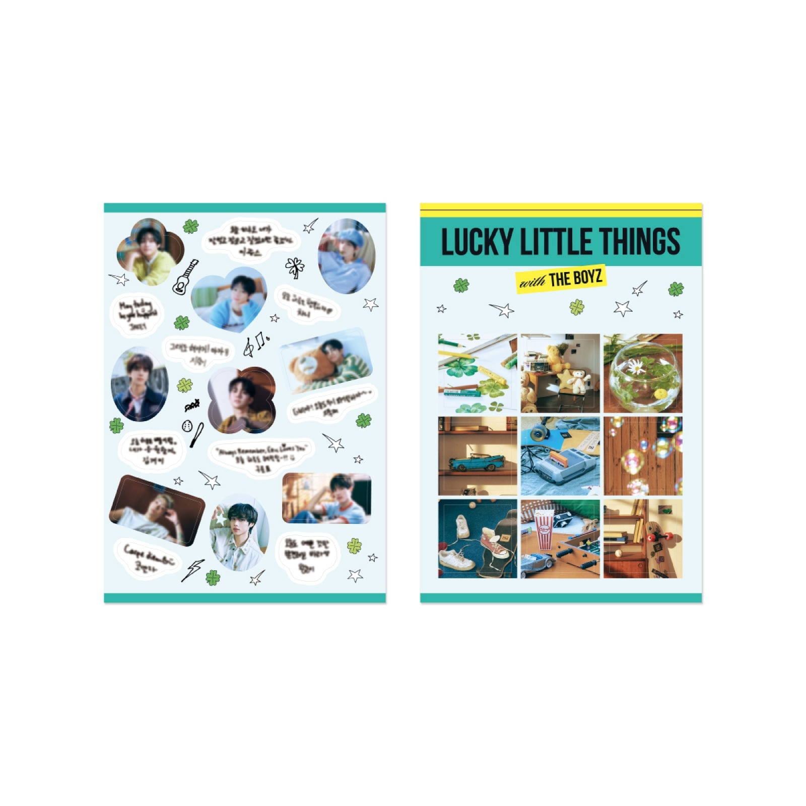 THE BOYZ - 10 Sheet Stickers / 2025 THE BOYZ POP-UP [LUCKY LITTLE THINGS] OFFICIAL MD