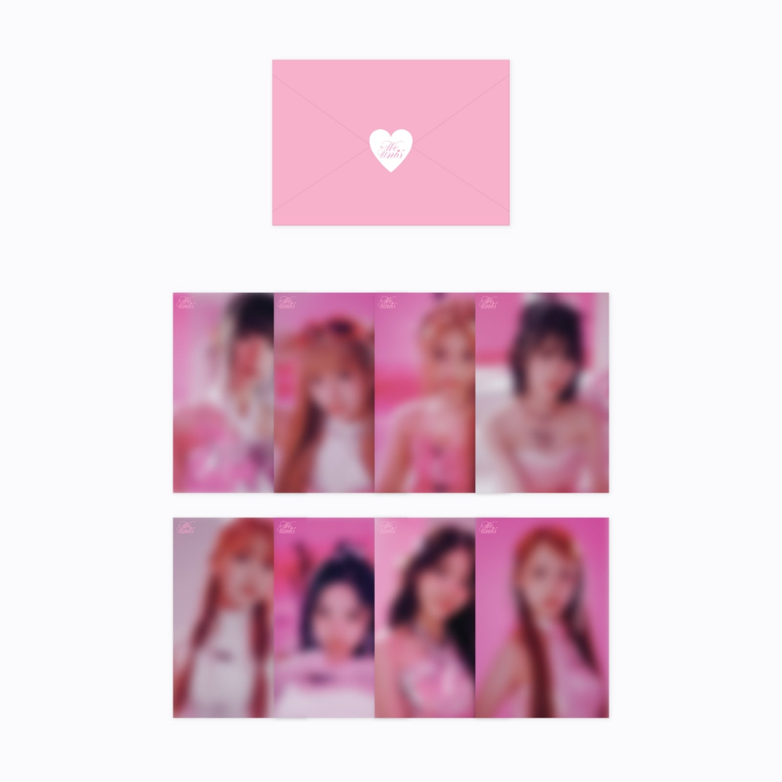 UNIS - 02 Postcard Set / UNIS 1st Mini Album [WE UNIS] POP-UP OFFICIAL MD