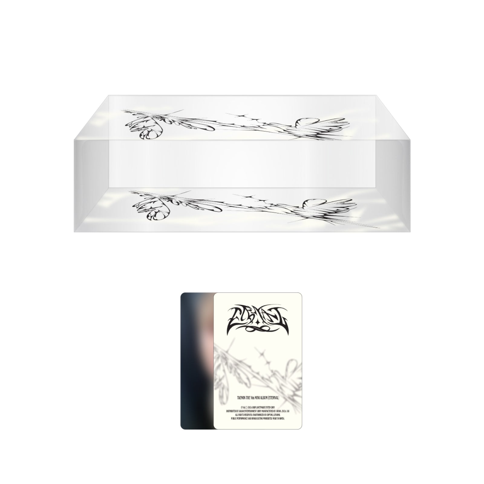 TAEMIN - 11 Paperweight / TAEMIN THE 5th MINI ALBUM [ETERNAL] EXHIBITION OFFICIAL MD