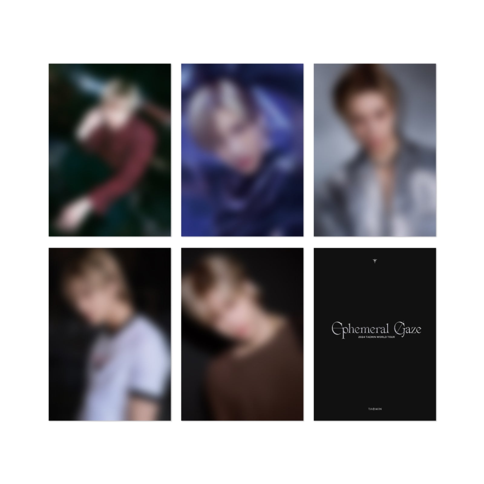 TAEMIN - 07 Mini Poster Set / 2024 TAEMIN WORLD TOUR [Ephemeral Gaze] OFFICIAL MD