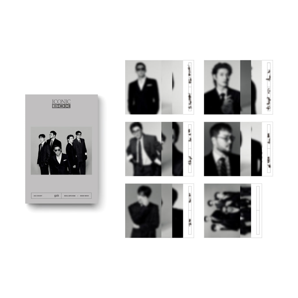 [11/28 Release] god - 09 Postcard Book / 2025 god CONCERT [ICONIC BOX] OFFICIAL MD