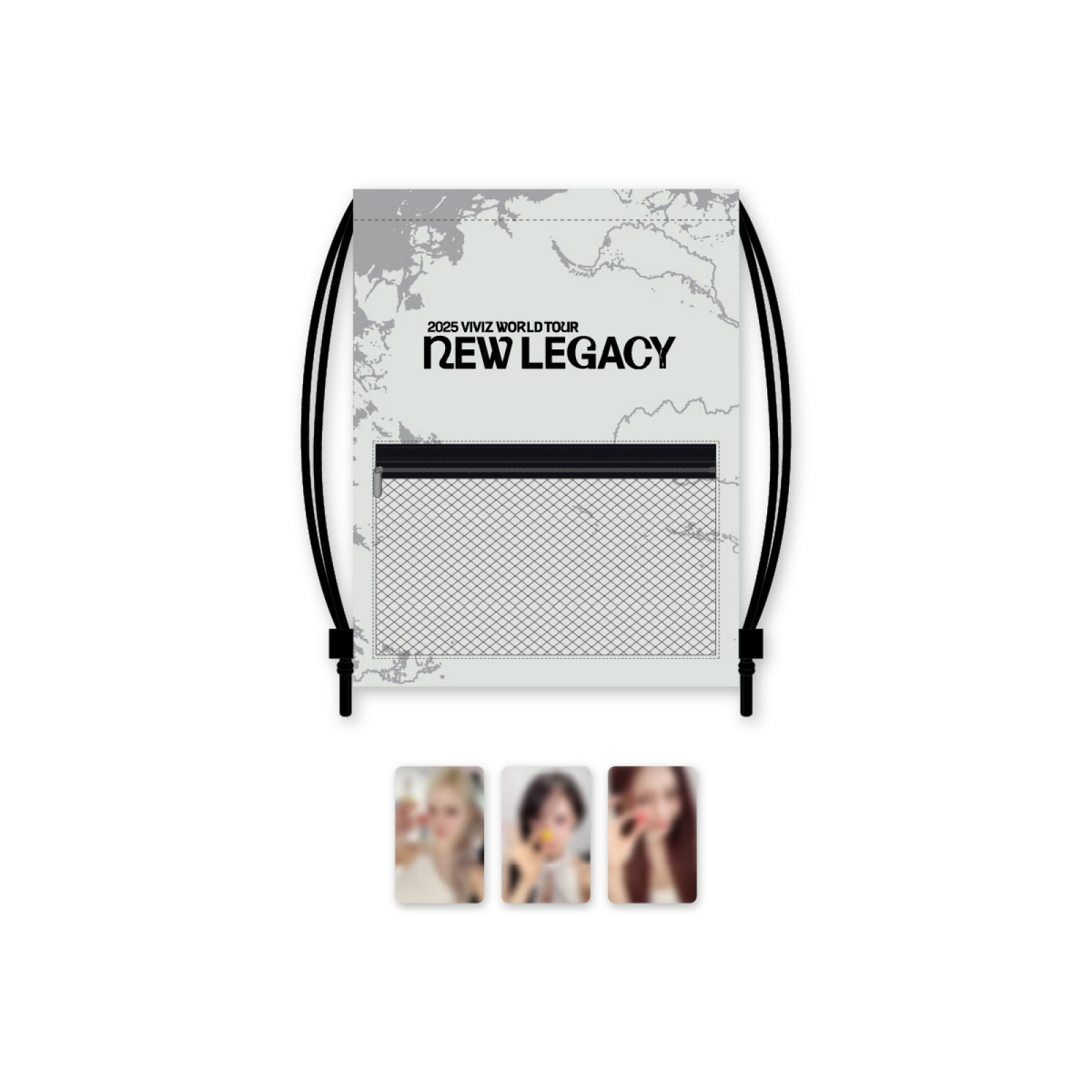 VIVIZ - 02 Gym Bag / 2025 VIVIZ WORLD TOUR [NEW LEGACY] in SEOUL OFFICIAL MD