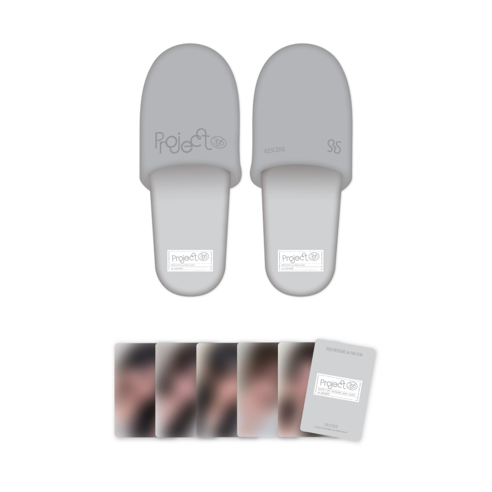 RESCENE - 06 Slippers OFF VER. / 2025 RESCENE 1st FAN-CON OFFICIAL MD