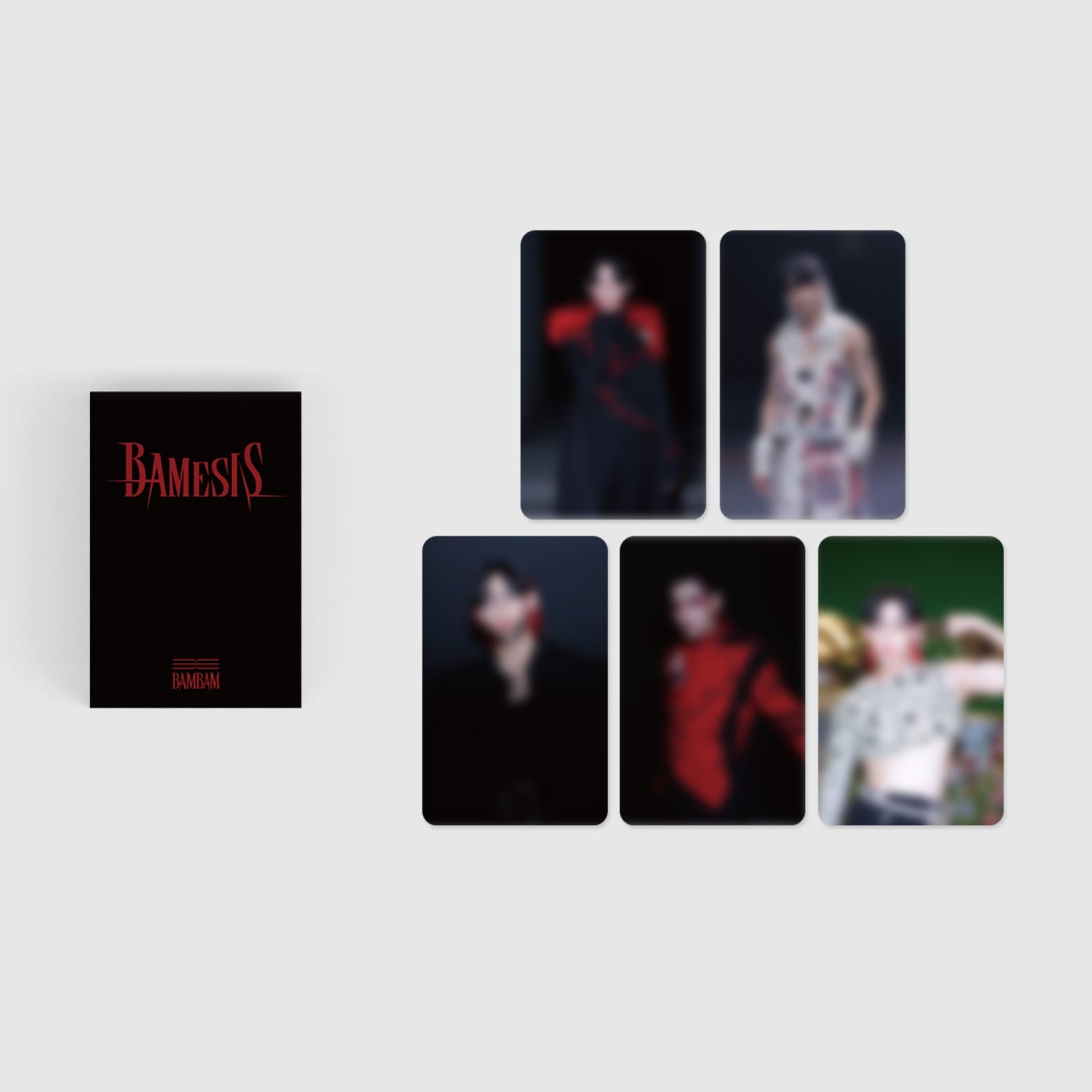 BamBam - 01 Lenticular Photocard Set / 3RD MINI ALBUM [BAMESIS] OFFICIAL MD