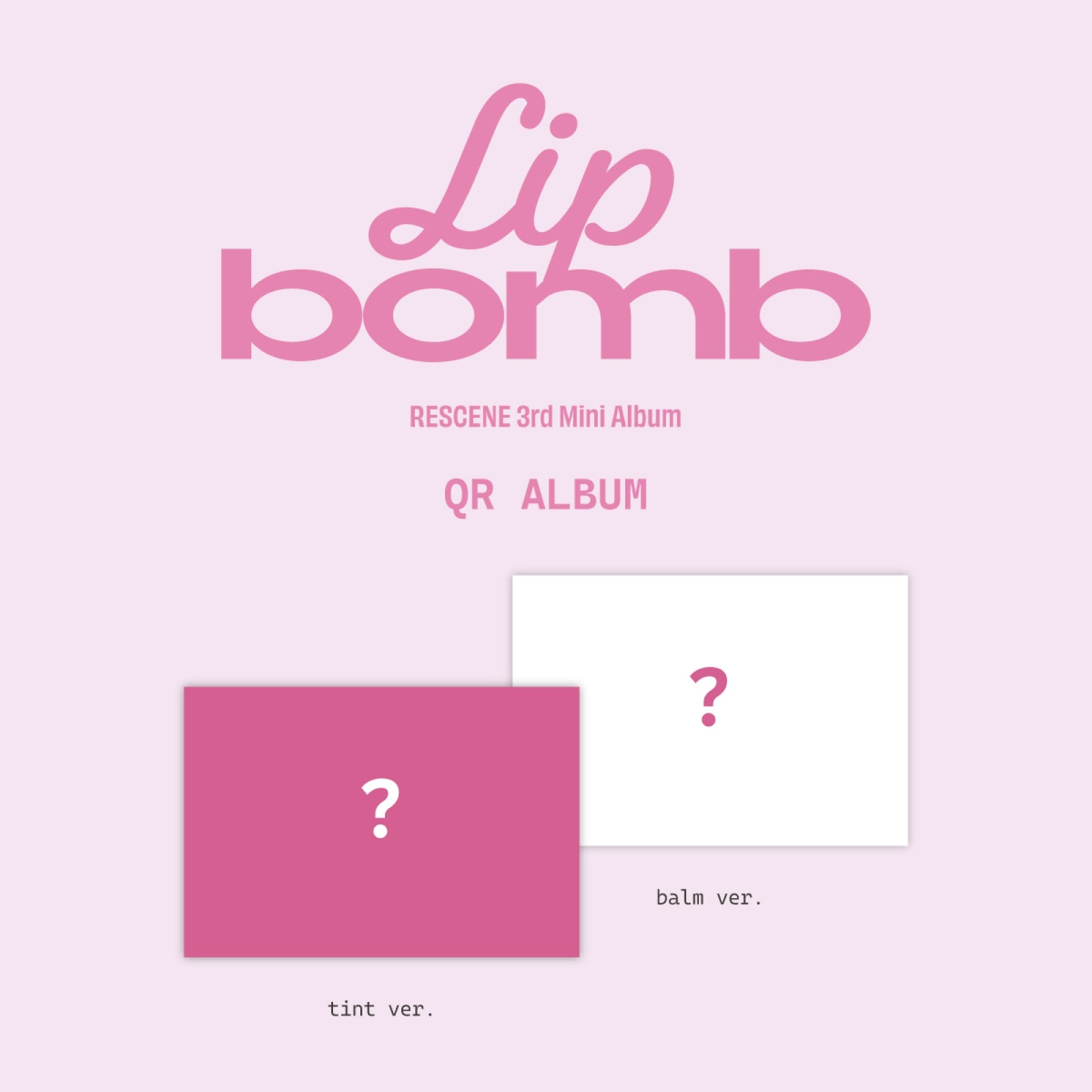 [Pre-order] LISSN - lip bomb / 3rd Mini Album (QR) (photocard ver.)