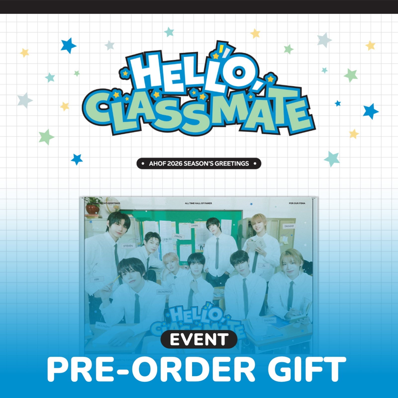 [Pre-order/Event] NINE - 2026 Season's Greetings [HELLO CLASSMATE]