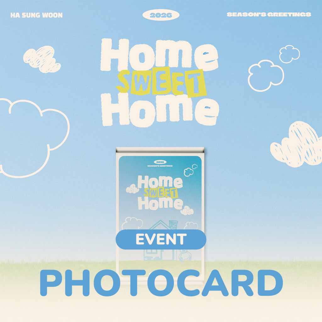 [Pre-order/Event] HA SUNGWOON - 2026 Season's Greetings [HOME SWEET HOME]