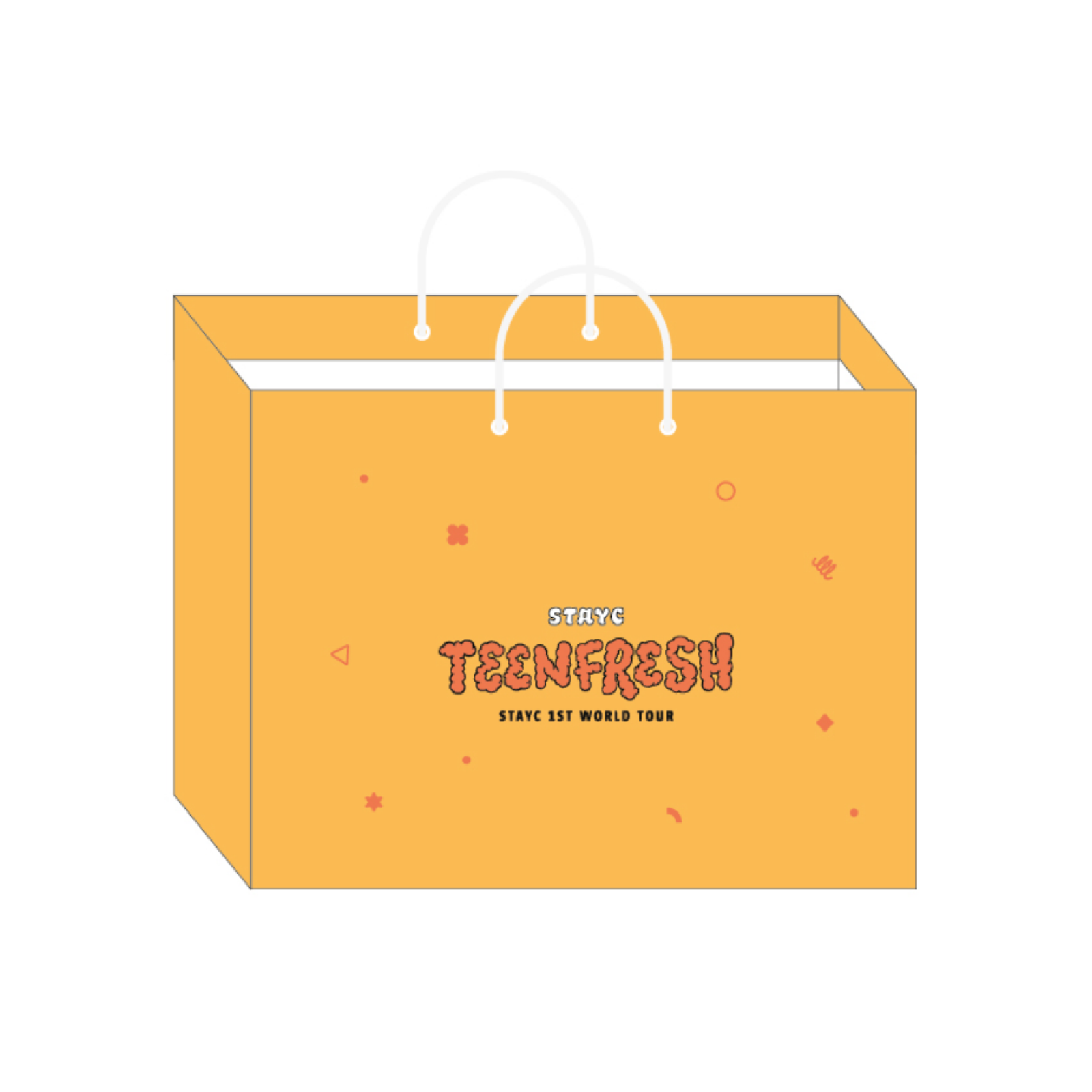 STAYC - 10 Shopping Bag / STAYC 1ST WORLD TOUR [TEENFRESH] OFFICIAL MD