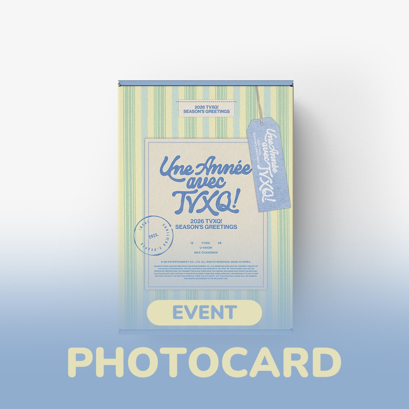 [Pre-order/Event] TVXQ - 2026 Season's Greetings