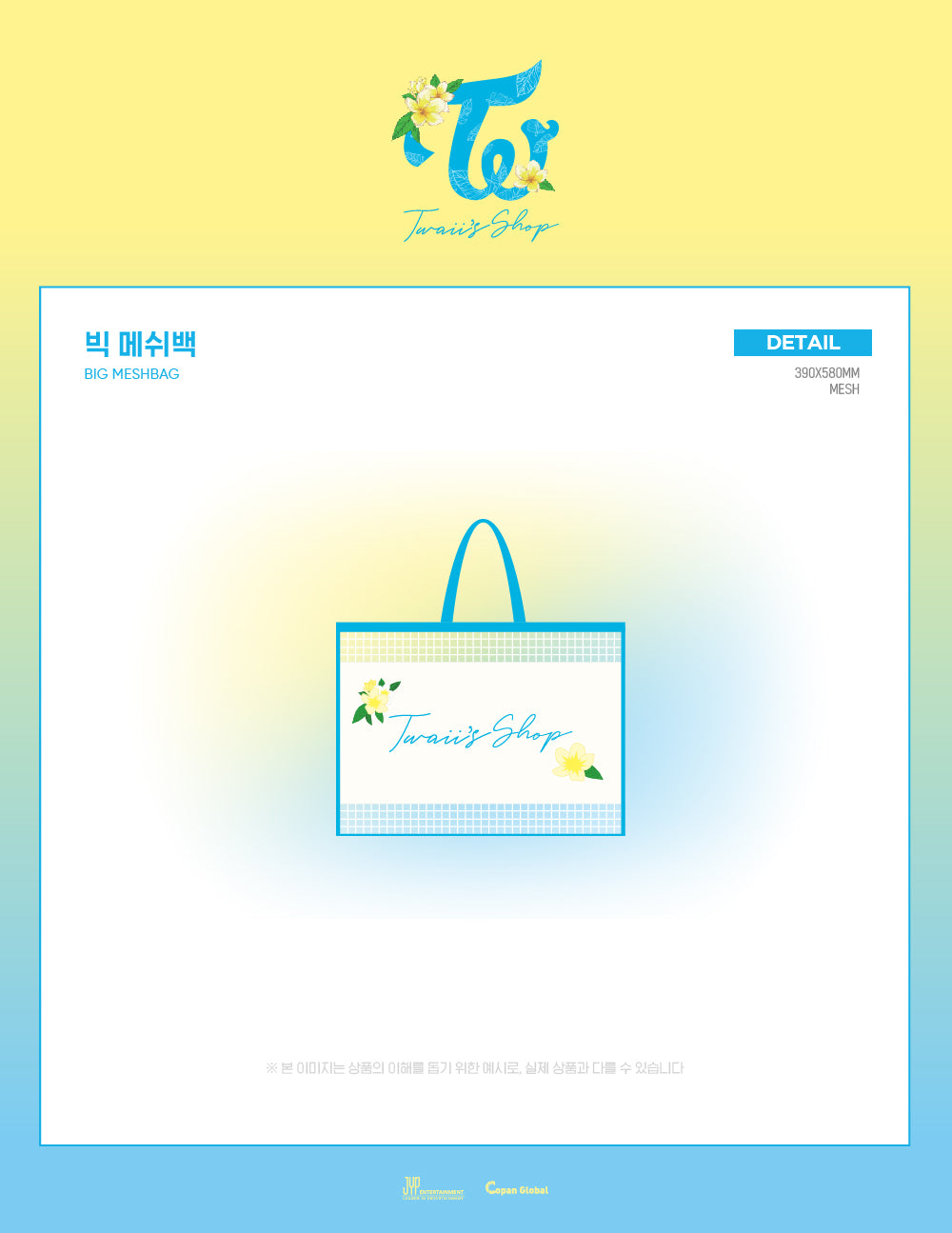 TWICE - 09 Big Mesh Bag / Twaii's Shop