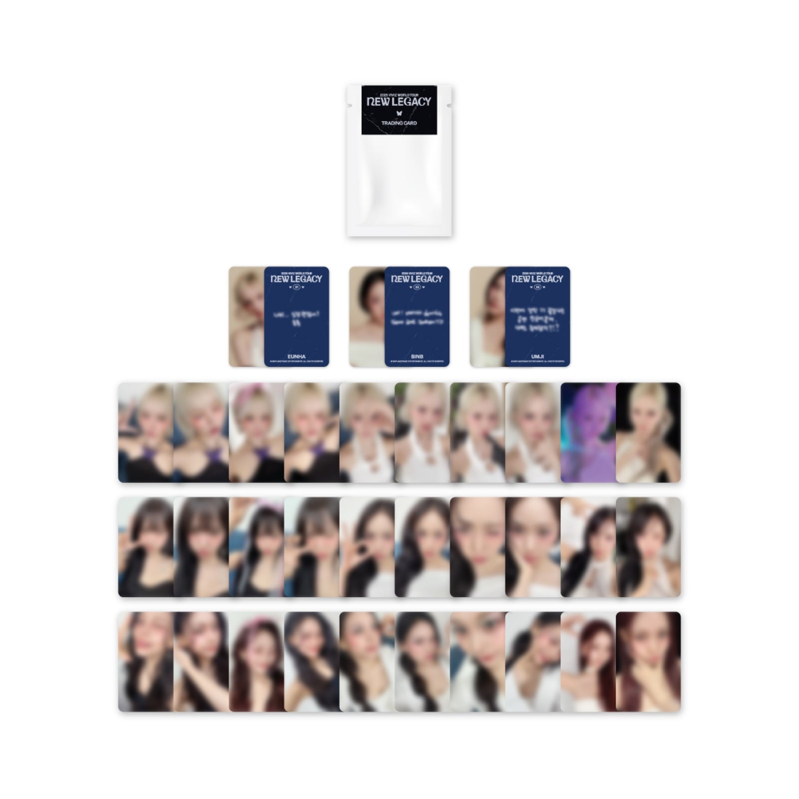 VIVIZ - 11 Trading Card / 2025 VIVIZ WORLD TOUR [NEW LEGACY] in SEOUL OFFICIAL MD
