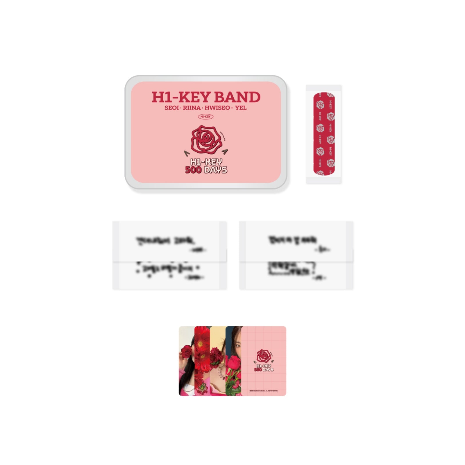 H1-KEY - 03 Tin Case & Band Set / H1-KEY 500 DAYS POP-UP STORE MD