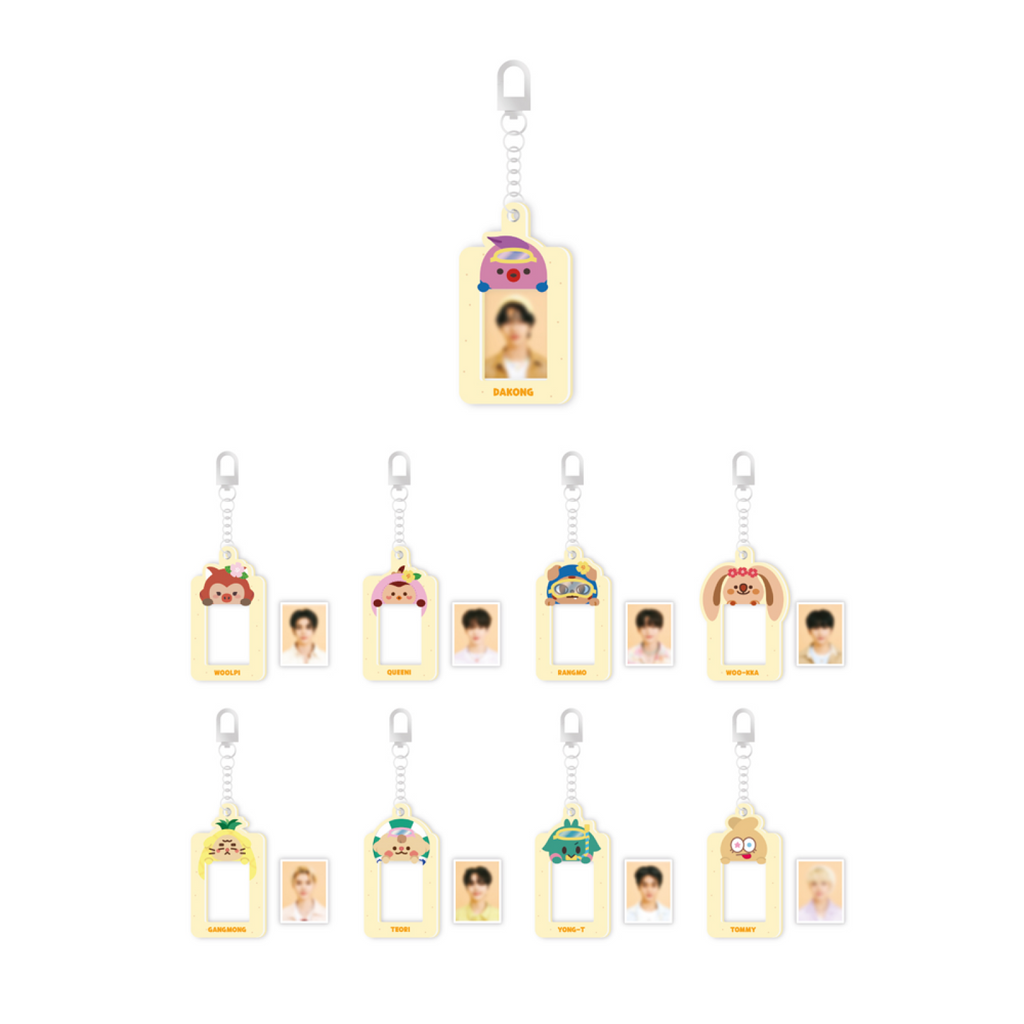 CRAVITY - 16 ID Photos + CCREW Acrylic Holder Set / 2023 CRAVITY CHARACTER [SUMMER CCREW] POP-UP STORE