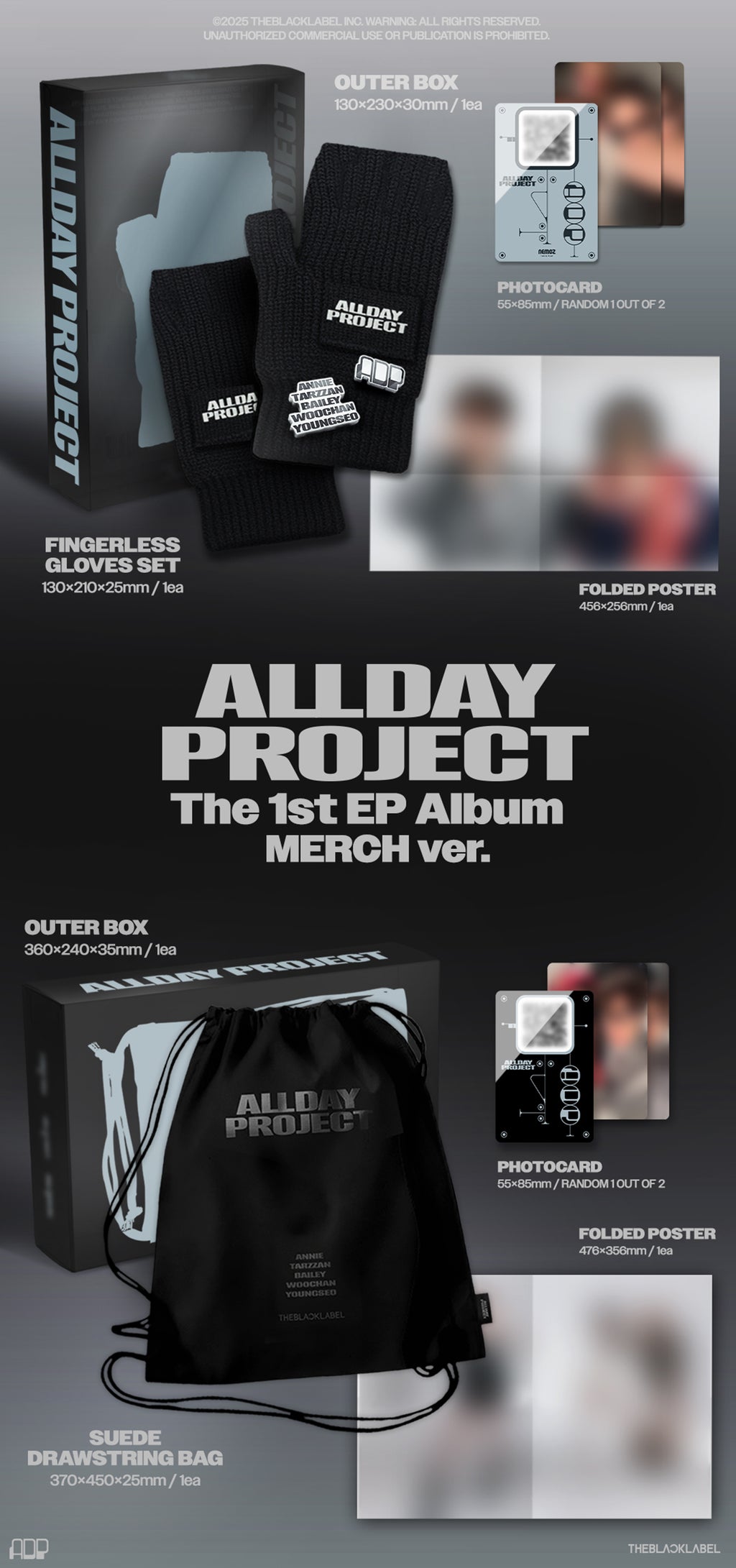 [Pre-order/Event] ALLDAY PROJECT - The 1st EP Album 'ALLDAY PROJECT' (PHOTOBOOK ver.)