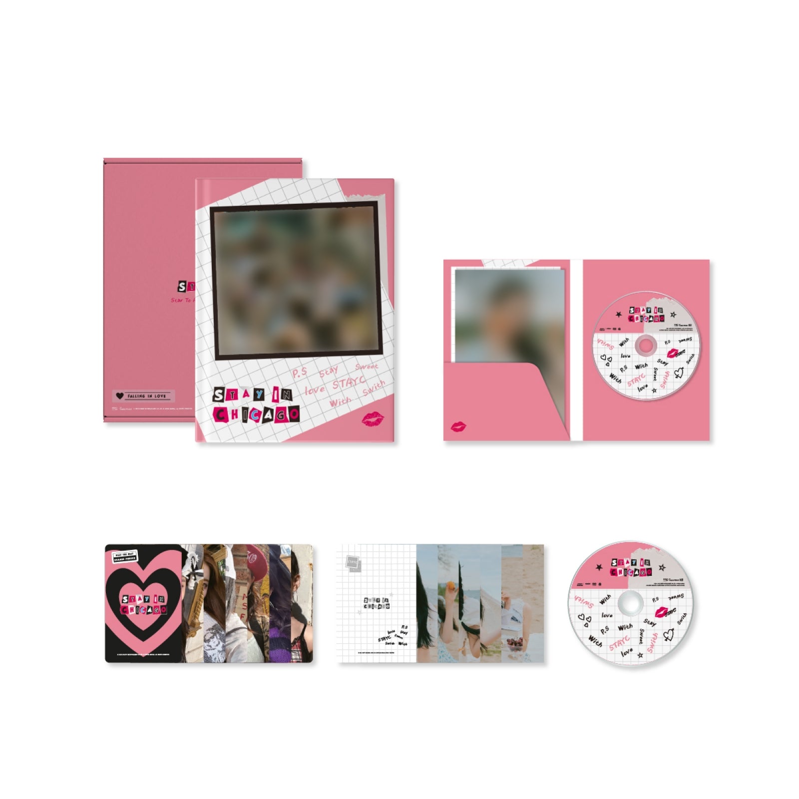STAYC - 01 Photobook Set / 2022 STAY IN CHICAGO POP-UP STORE