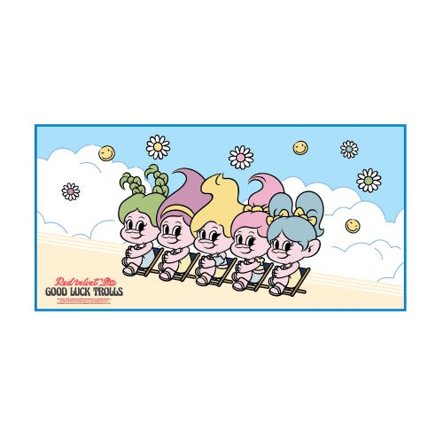 Red Velvet - 16 Beach Towel / 2020 TROLLS POP-UP STORE
