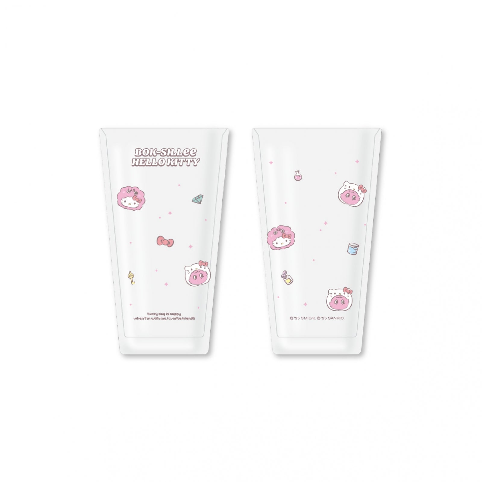 KEY X Hello Kitty - 12 Glass Cup / POP-UP STORE OFFICIAL MD