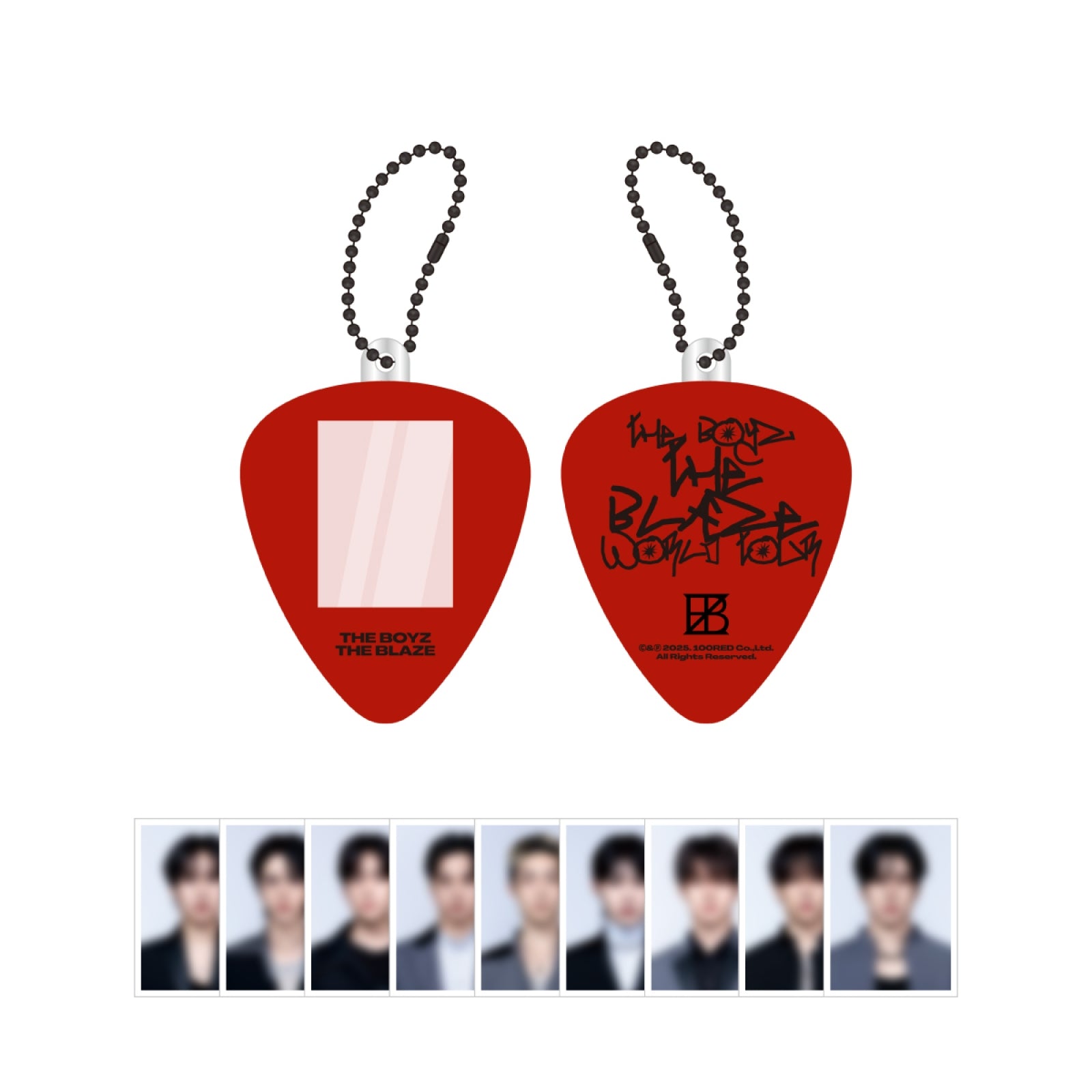 THE BOYZ - 08 ID Photo Holder Set / THE BOYZ [THE BLAZE] WORLD TOUR in SEOUL