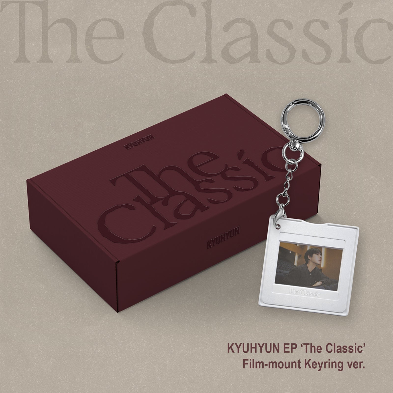 [Pre-order] KYUHYUN - The Classic / EP Album (Film-mount Keyring ver.)